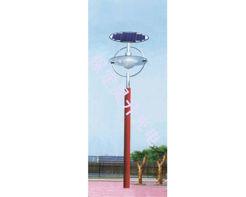 宁夏回族自治区太阳能路灯-台湾晶元芯片LED灯头-中国英利太阳能板