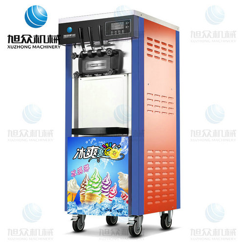 2017广州旭众新款推出冰淇淋机 台式、立式任君选择