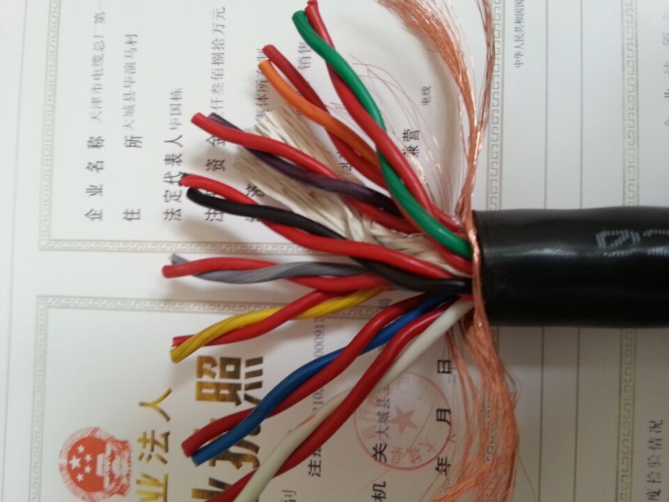 CPEV-S 10×2×0.8 绞型通信电缆