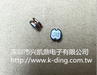 贴片功率电感尺寸5.8*3.5*3mm高 CD53 2.2uH印字2R2