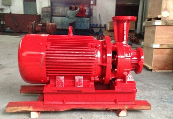 XBD-W卧式消防泵 消火栓喷淋泵单级管道泵消防离心水泵