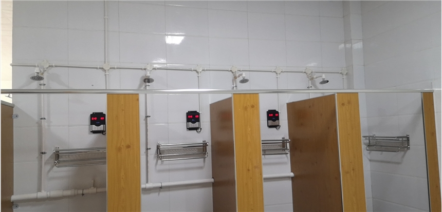 学校浴室水控机,学生洗澡水控机IC卡淋浴刷卡机