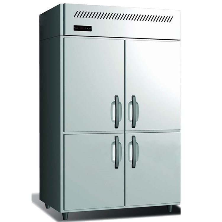 松下四门冷冻冰箱SRF-1581NC直冷冻肉柜不锈钢四门冰箱大容量
