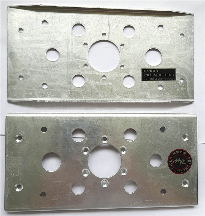长方型吸尘砂光机打磨盘固定铝板