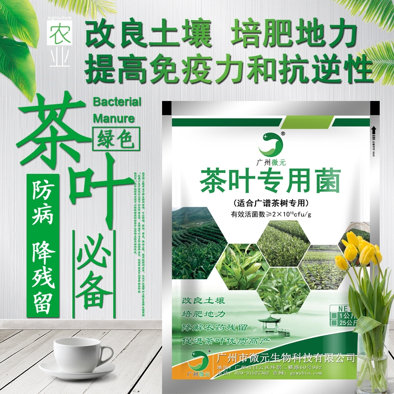 茶叶专用微生物菌剂茶叶专用复合微生物菌肥复合功能菌