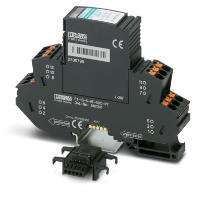 菲尼克斯电涌保护器PT-IQ-5-HF-5DC-PT -2801291