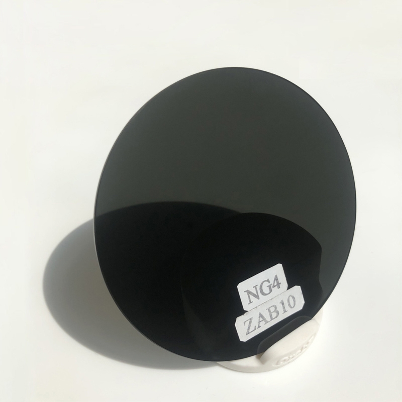 厂家定制选择吸收型ZAB10中性暗色玻璃-光学滤光片