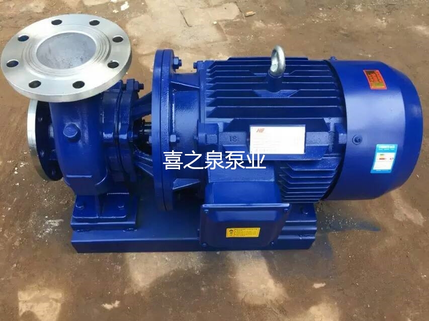 广州IHW125-200管道泵化工流程泵厂家
