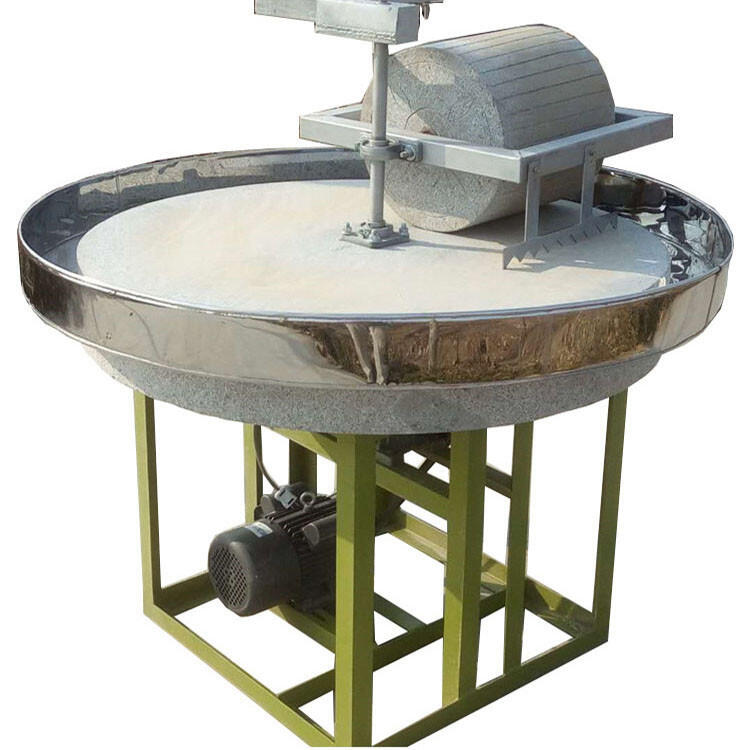 生产豆浆专用电动石磨机,肠粉专用石磨机.银海