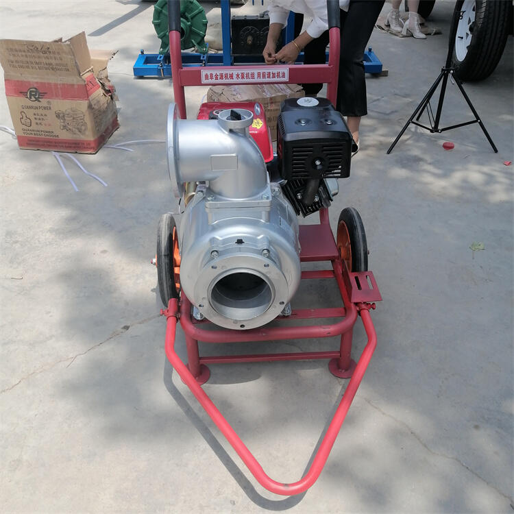 专用汽油抽水泵图片灵活自如徐州铜山八键轴传动水泵防汛污水排水泵