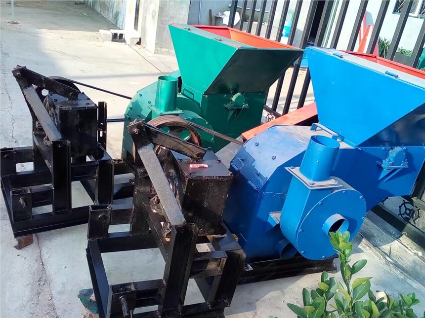 河南秸秆粉碎机视频图片多功能沙克龙粉碎机