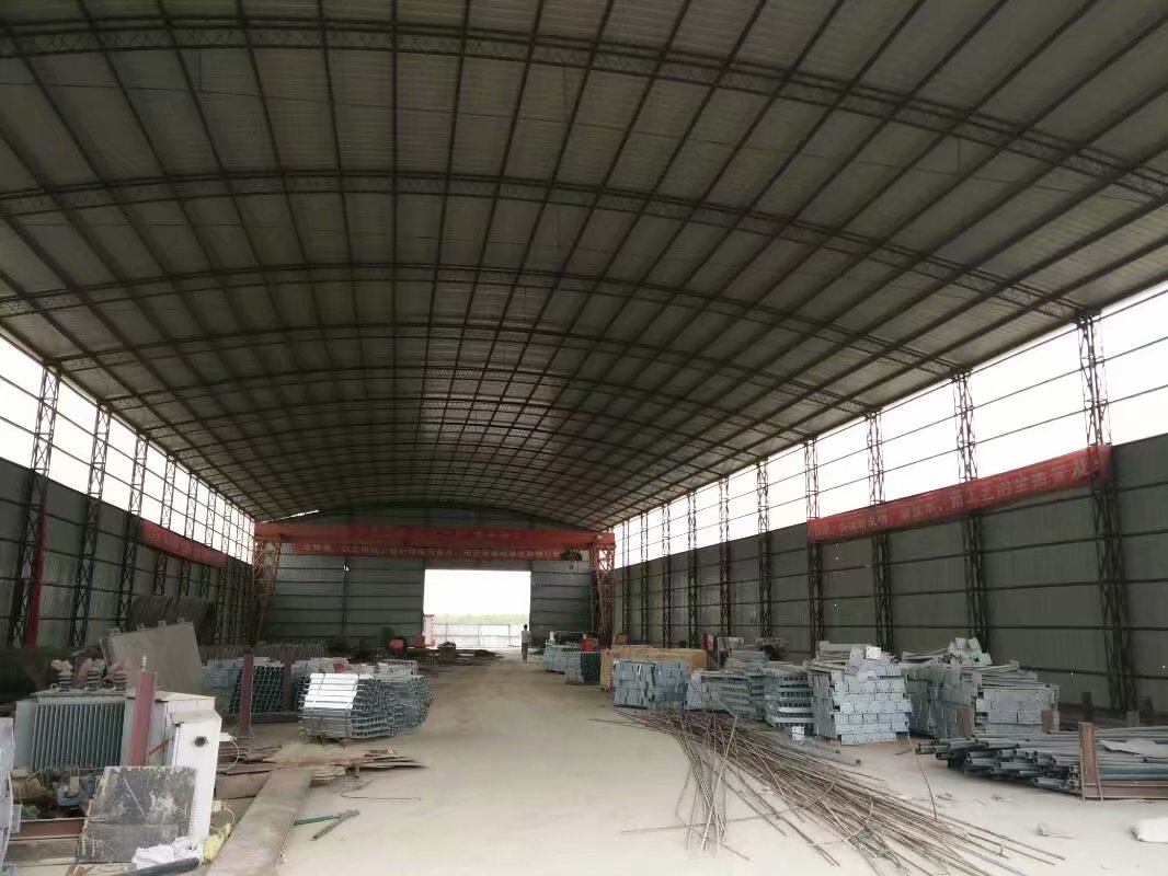 天津承包钢结构钢筋棚安装西青厂房弧形棚工程承包