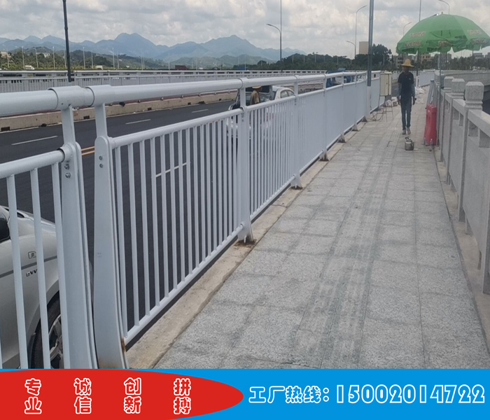 广佛河道安全沿线围栏安装 肇庆桥梁不锈钢护栏厂家