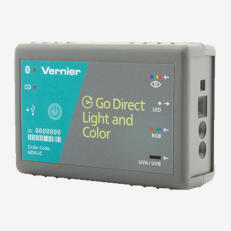 VERNIER光和颜色传感器Go Direct — GDX-LC