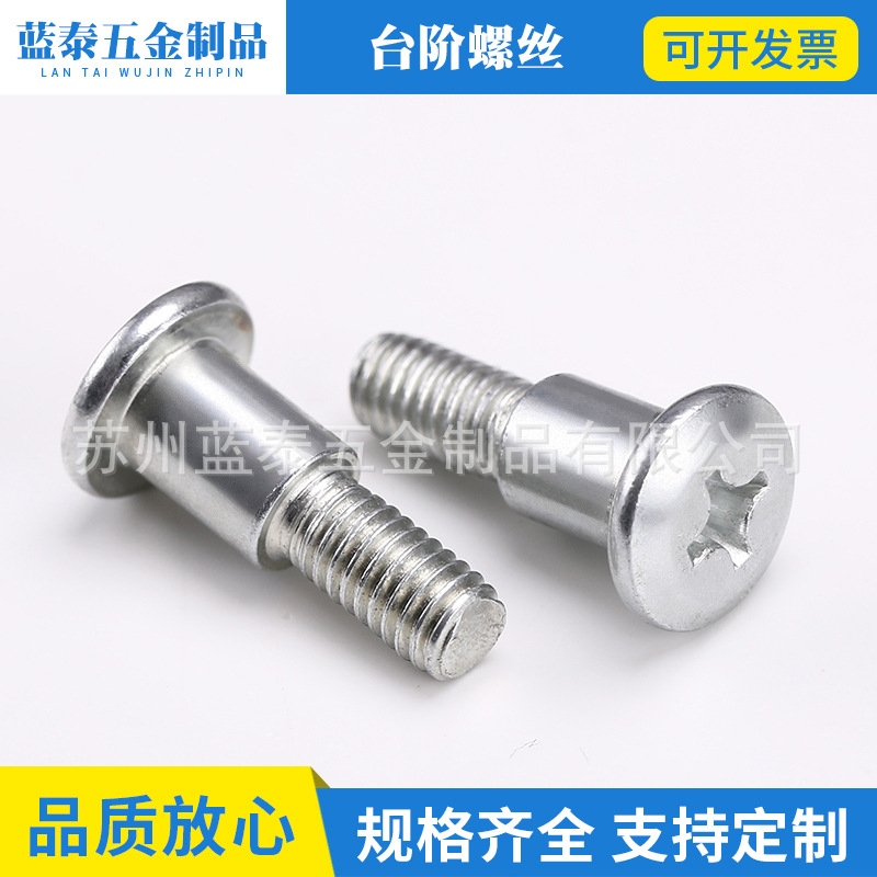 台阶螺丝螺钉 非标螺丝 异形螺丝 订制螺丝 多工位成型螺丝螺栓