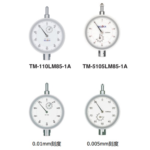 日本得乐环形动⼒计的指⽰表TM-110LM85-1A