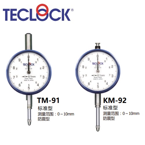 日本得乐TECLOCK指针式指示表TM-91
