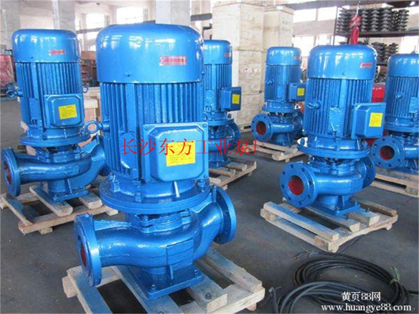 管道泵ISG150-250B轴封采用机械密封或机械密封组合