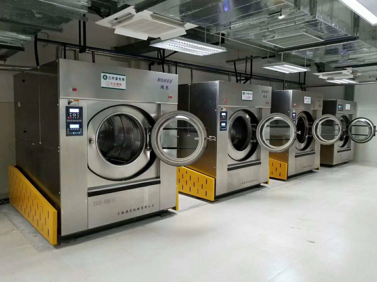 西安酒店医院洗衣房设备-大型工业洗衣机-洗涤设备
