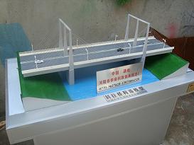 斜拉桥结构模型